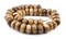 The Bead Chest Kenya Light Brown Bone Beads Large 22mm African Round Large Hole 24-26 Inch Strand Handmade